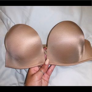 VS strapless nude bombshell bra